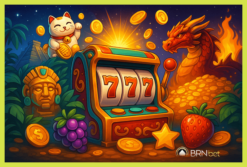 Jogos de Slot no Casino Online BRNBET